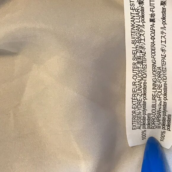 Zara faux fur shearling jacket hood beige women M capsule wardrobe quiet luxury - Picture 8 of 8